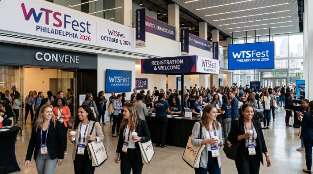WTSFest Philadelphia 2026 conference at Convene venue on October 1